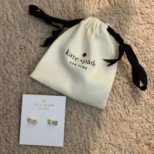 Kate Spade bow earrings